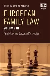 Book cover of European Family Law Volume III by Unknown