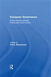 Book cover of European Governance by G.P.E. Walzenbach