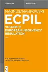 Book cover of European Insolvency Regulation 2015 by Ulrich Magnus