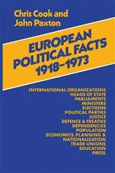 Book cover of European Political Facts 1918–73 by Chris Cook