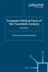 Book cover of European Political Facts of the Twentieth Century (5th ed.) by C. Cook