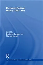 Book cover of European Political History 1870–1913 by Unknown