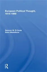 Book cover of European Political Thought, 1815-1989 by Spencer M. Di Scala