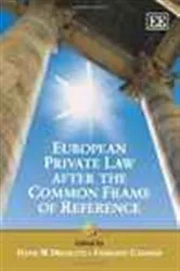 Book cover of European Private Law after the Common Frame of Reference by Unknown