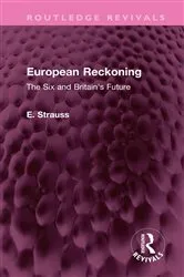 Book cover of European Reckoning by E. Strauss