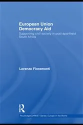 Book cover of European Union Democracy Aid by Lorenzo Fioramonti