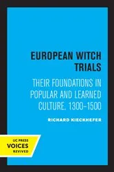 Book cover of European Witch Trials by Richard Kieckhefer