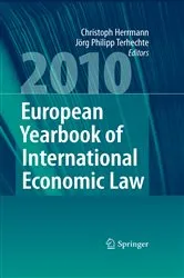 Book cover of European Yearbook of International Economic Law 2010 by Unknown