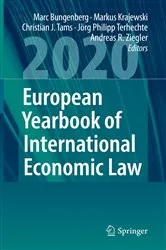 Book cover of European Yearbook of International Economic Law 2020 by Marc Bungenberg