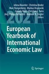 Book cover of European Yearbook of International Economic Law 2021 by Unknown