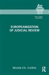Book cover of Europeanization of Judicial Review by Nicola Ch. Corkin
