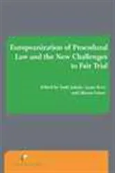 Book cover of Europeanization of Procedural Law and the New Challenges to Fair Trial by Laura  Ervo