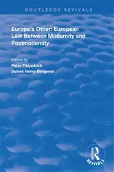Book cover of Europe's Other by Peter Fitzpatrick