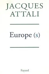 Book cover of Europe(s) by Jacques Attali