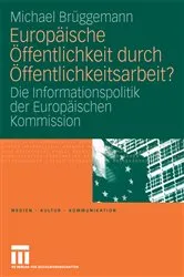 Book cover of Europäische Öffentlichkeit durch Öffentlichkeitsarbeit? by Unknown
