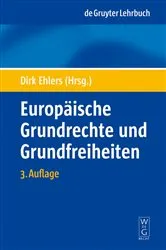 Book cover of Europäische Grundrechte und Grundfreiheiten (3rd ed.) by Dirk Ehlers