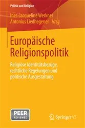 Book cover of Europäische Religionspolitik by Ines-Jacqueline Werkner