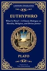 Book cover of Euthyphro by Plato