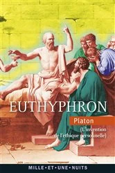 Book cover of Euthyphron by Platon