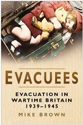Book cover of Evacuees by Mike Brown