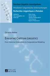 Book cover of Evaluating Cartesian Linguistics by Peter Kosta