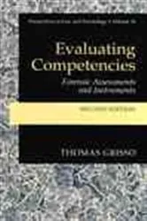Book cover of Evaluating Competencies (2nd ed.) by Thomas Grisso