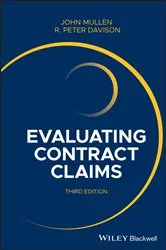 Book cover of Evaluating Contract Claims (3rd ed.) by Unknown