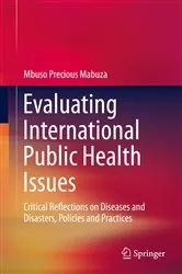 Book cover of Evaluating International Public Health Issues by Mbuso Precious Mabuza