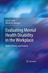 Book cover of Evaluating Mental Health Disability in the Workplace by Liza Gold
