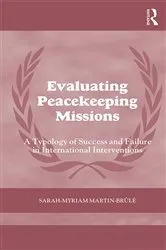 Book cover of Evaluating Peacekeeping Missions by Sarah-Myriam Martin- Brule