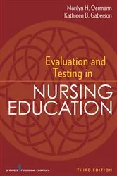 Book cover of Evaluation and Testing in Nursing Education (3rd ed.) by Marilyn H. Oermann