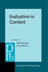 Book cover of Evaluation in Context by Geoff Thompson