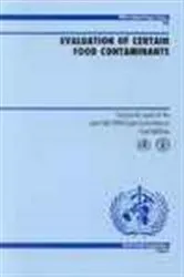 Book cover of Evaluation of Certain Food Contaminants by Unknown