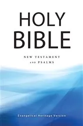 Book cover of Evangelical Heritage Version NT & Psalms by The Wartburg Project