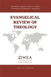 Book cover of Evangelical Review of Theology, Volume 44, Number 4, November 2020 by Thomas Schirrmacher