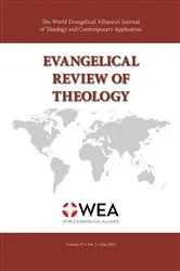 Book cover of Evangelical Review of Theology, Volume 47, Number 2 by Thomas Schirrmacher