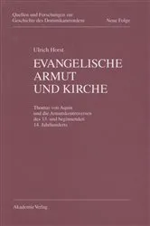 Book cover of Evangelische Armut und Kirche by Ulrich Horst OP