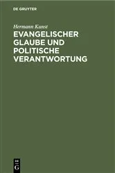 Book cover of Evangelischer Glaube und politische Verantwortung (2nd ed.) by Unknown