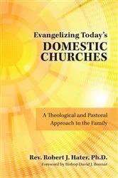 Book cover of Evangelizing Today's Domestic Churches by Ph. D. Rev. Robert J. Hater