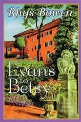 Book cover of Evans to Betsy by Rhys Bowen