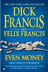 Book cover of Even Money by Dick Francis