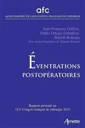 Book cover of Eventrations postopératoires by Jean-François Gillion