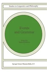 Book cover of Events and Grammar by Susan Rothstein