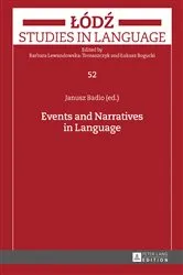 Book cover of Events and Narratives in Language by Unknown
