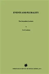 Book cover of Events and Plurality by Fred Landman