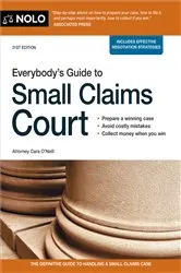 Book cover of Everybody's Guide to Small Claims Court (21st ed.) by Unknown