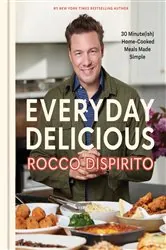 Book cover of Everyday Delicious by Rocco DiSpirito