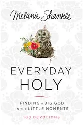 Book cover of Everyday Holy by Melanie Shankle