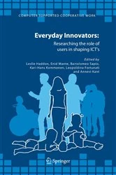 Book cover of Everyday Innovators by Leslie Haddon