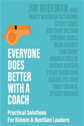 Book cover of Everyone Does Better With A Coach by Jim Wideman